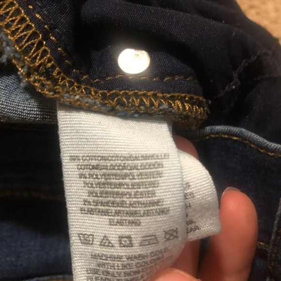 FREE PEOPLE Skinny Knee Hole Jeans Medium Wash 27 - Picture 9 of 9